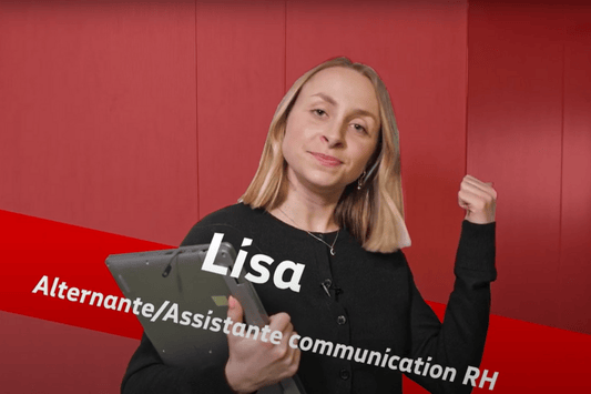 Lisa, alternante en communication RH