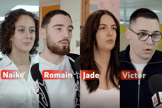 Pour leur alternance, ils ont choisi MAIF : Naïké, Jade, Victor et Romain