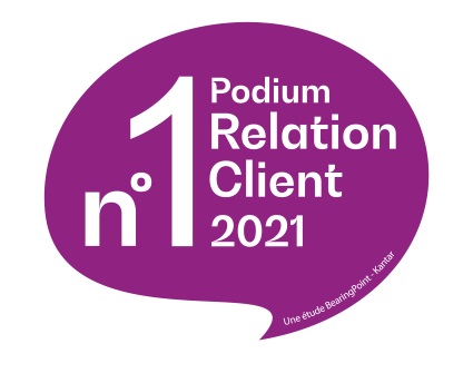 Logo N°1 du Podium de la Relation Client 2021