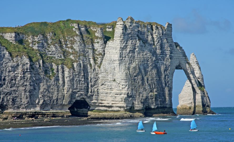 Le Trou à l'homme, près d'Étretat