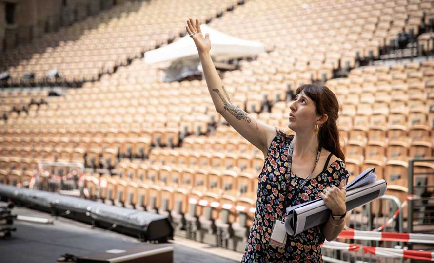 Juliette Marmisse, chargée des relations avec le public