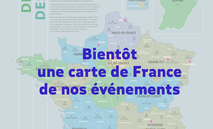 La carte de France de nos partenariats