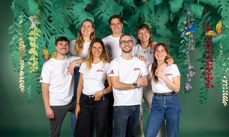 Les sept aventuriers Sport Planète de notre promo 2026