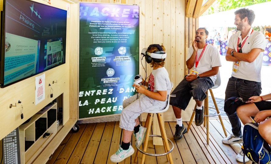 Atelier VR Dans la peau d'un hacker