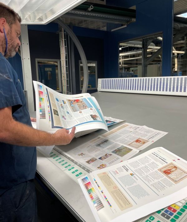 Dernières vérifications avant impression à grand échelle