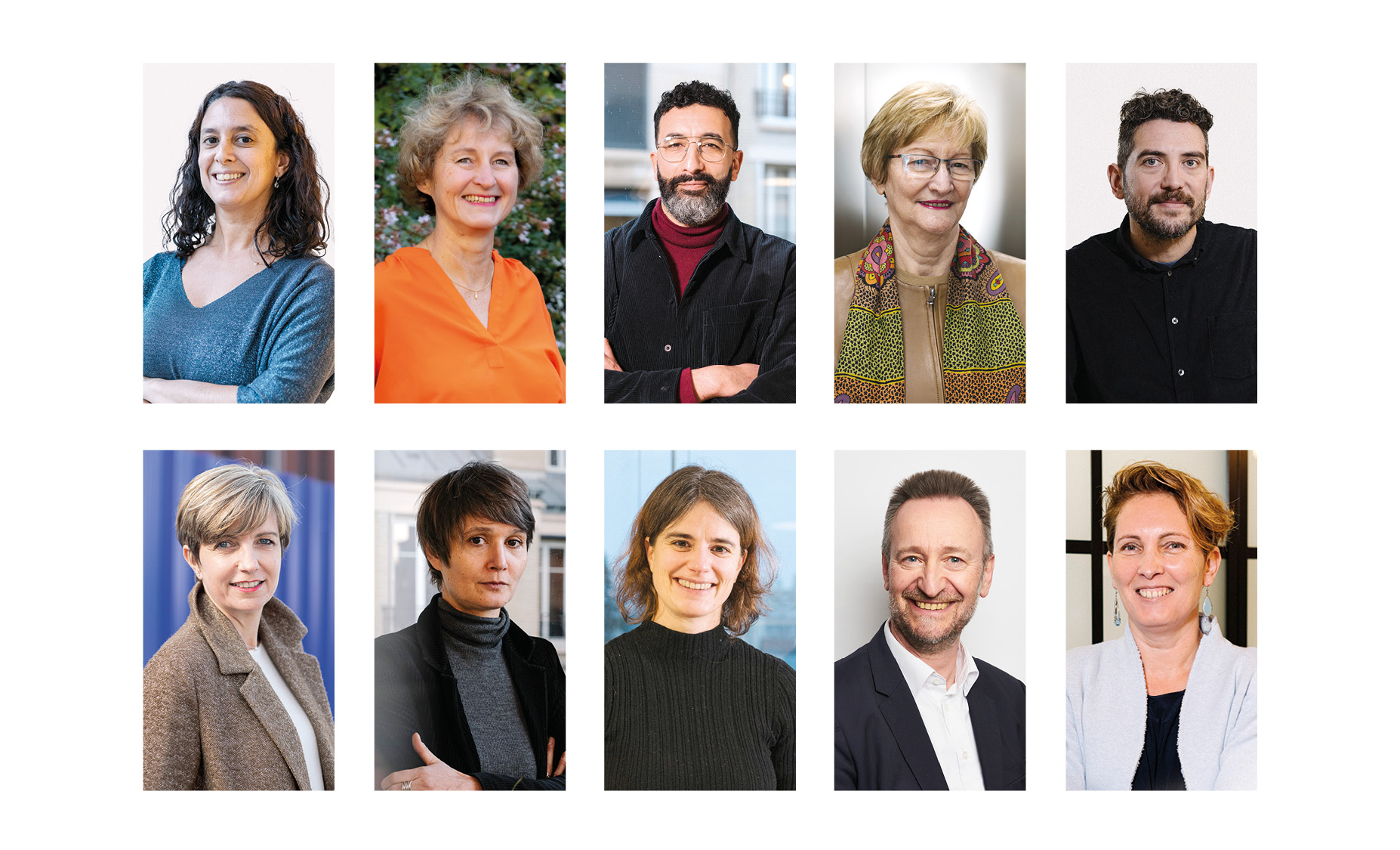 Les dix membres du comité de mission MAIF