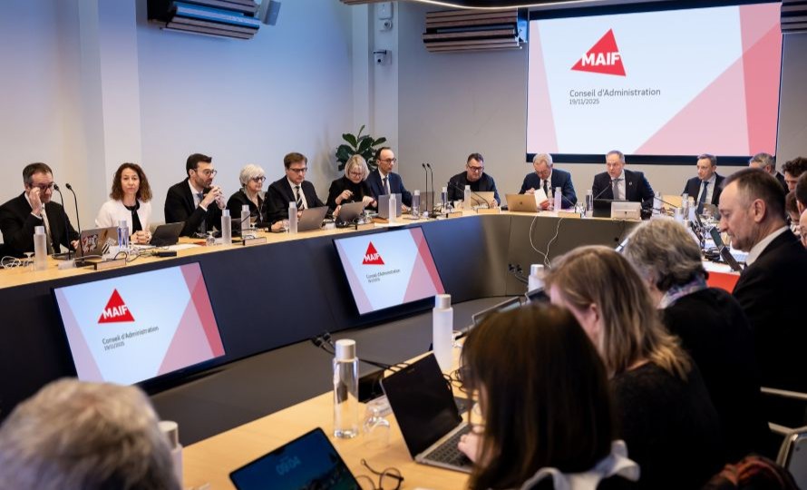 Séance de travail du conseil d'administration à Niort en 2025