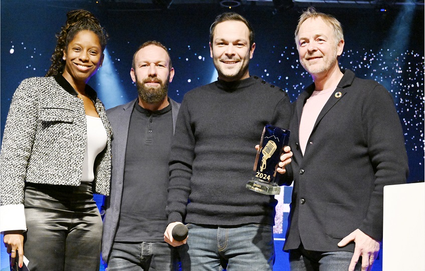 Remise du Micro d'Or Sport Planète