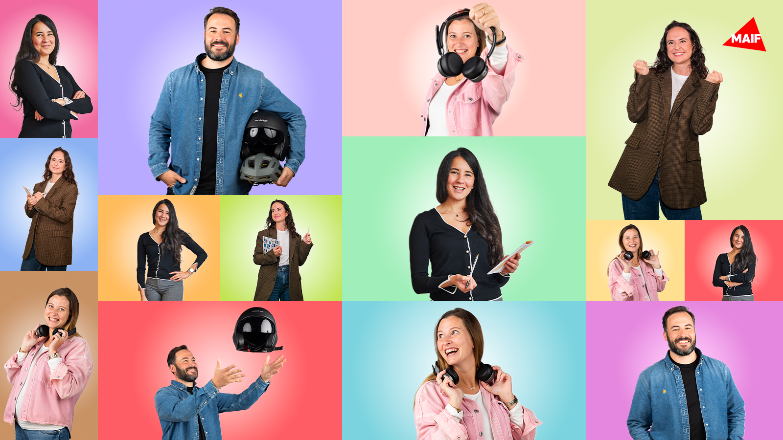 Cihem, Clément, Lauryne et Léa, tous ont commencé au même endroit : en centre d’appels ou en agence.